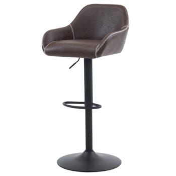 Barová stolička Autronic 51x108 cm hnedá ekokoža AUB-716 BR3