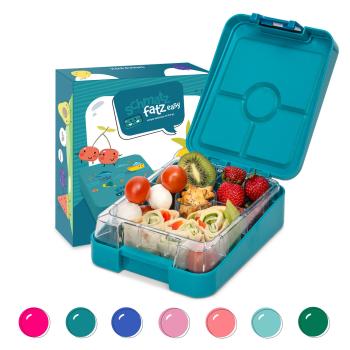 Klarstein, schmatzfatz easy, snack box, 4 priehradky, 18 x 15 x 5 cm