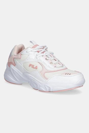 Detské tenisky Fila Collene béžová farba