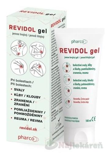 REVIDOL gel jemne hrejivý pri bolesti 100 ml