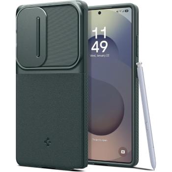 SPIGEN OPTIK ARMOR Puzdro pre Samsung Galaxy S25 Ultra 5G  ABYSS GREEN