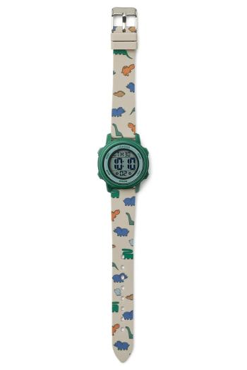 Detské hodinky Liewood Sussi Wrist Watch zelená farba, LW19819