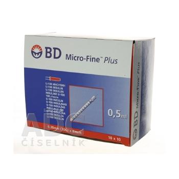 BD MICRO FINE PLUS inzulínové striekačky