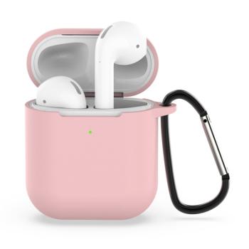 HOOK Silikónový obal pre Apple AirPods 1 / 2 ružový