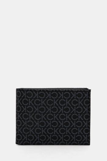 Peňaženka Calvin Klein pánska, čierna farba, K50K512845
