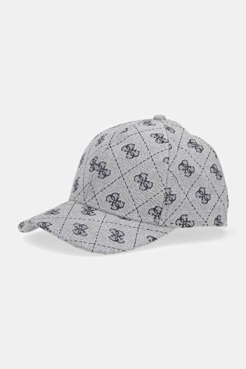 Šiltovka Guess JACQUARD šedá farba, vzorovaná, M5GZ18 WGUE0