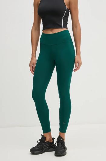 Tréningové legíny Reebok Active Collective Dreamblend zelená farba, jednofarebné, 100205552