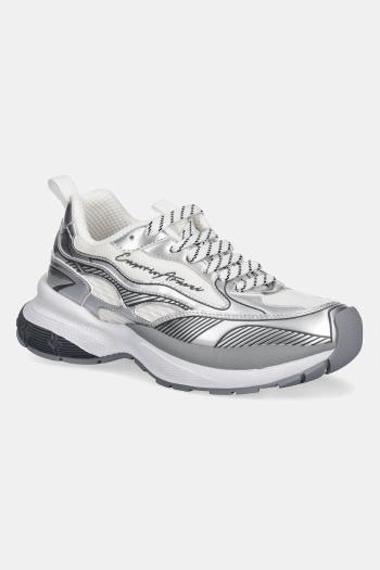 Tenisky Emporio Armani dámske, strieborná farba, X3X238 XR388 00520
