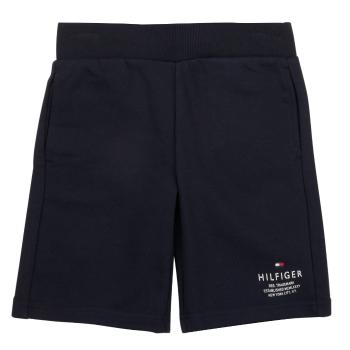 Tommy Hilfiger  TH LOGO SWEATSHORTS  Šortky/Bermudy Námornícka modrá