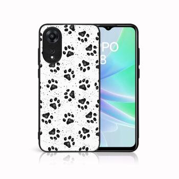 MY ART Ochranný kryt pre Oppo A78 PAWS (185)