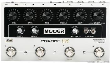 MOOER Preamp LIVE Gitarový zosilňovač