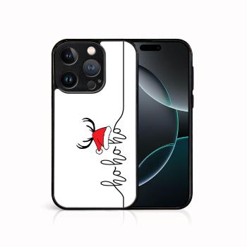 MY ART Kryt s vianočným dizajnom Apple iPhone 16 Pro HOHOHO (073)