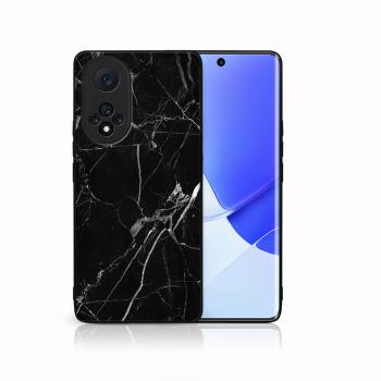 MY ART Silikónový obal Honor 50 / Huawei Nova 9 -BLACK MARBLE (142)