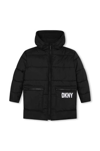 Obojstranná bunda Dkny čierna farba