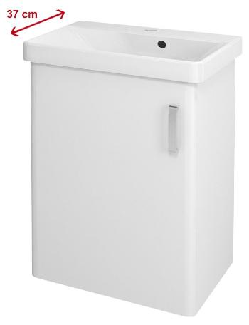 SAPHO THEIA umyvadlová skříňka 50,9x70x35cm, 1x dvířka, levá, bílá TH057-3030