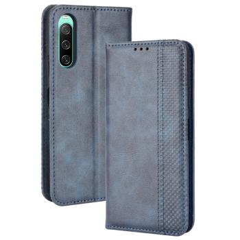 BUSINESS Peňaženkový kryt pre Sony Xperia 10 IV 5G modrý