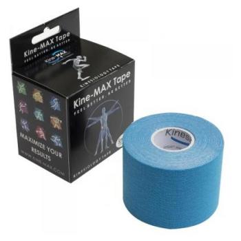 Tejp KinesioMAX kinesio pružný tape modrá 5 cmx5 m