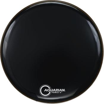 Aquarian FR22BK Force II 22" Black Rezonančná blana na bubon