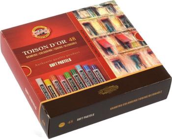 KOH-I-NOOR Toison D'or Set of Soft Pastels Szárazpasztell készlet 48 db