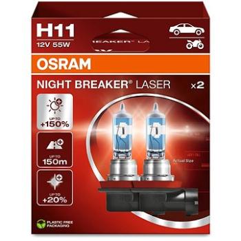 OSRAM H11 Night Breaker Laser Next Generation +150%, 2ks (64211NL-HCB)