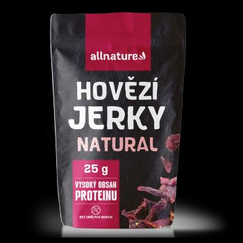 ALLNATURE Beef natural Jerky sušené mäso 25 g