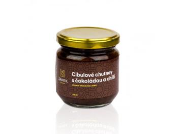 Cibuľové chutney s čokoládou a čili