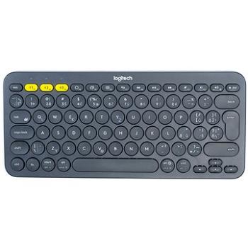 Logitech Bluetooth Multi-Device Keyboard K380, tmavo sivá – CZ + SK (920-007582_CZ)