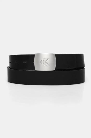 Opasok Calvin Klein Jeans pánsky, čierna farba, K50K512606
