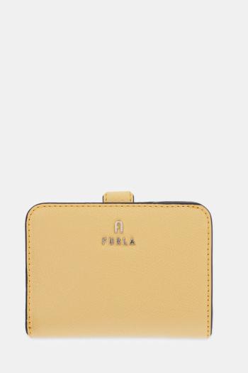 Kožená peňaženka Furla dámska, žltá farba, WP00315 ARE000 3592S