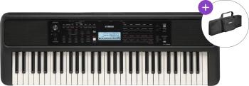 Yamaha PSR-E383 Cover SET Keyboard s dynamikou Black