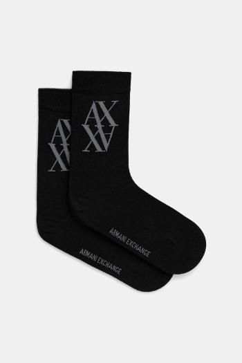 Ponožky Armani Exchange dámske, čierna farba, XW000914 AF13661