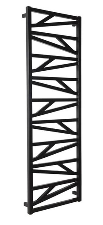 Elektrický radiátor Hopa Trick 133,7x43 cm čierny matný REDTRK401231H
