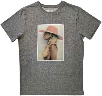 Lady Gaga Tričko Pink Hat Unisex Grey XL