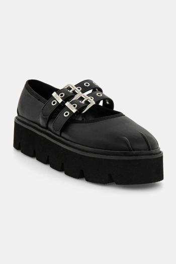 Baleríny Buffalo Darya Mary Ts čierna farba, 1620036-BLK