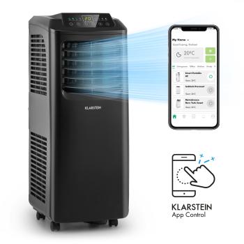 Klarstein Pure Blizzard Smart 9k, mobilná klimatizácia, 9 000 BTU/2,6 kW, A, diaľkový ovládač