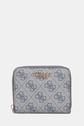 Peňaženka Guess KATYA dámska, modrá farba, SWSG96 52137