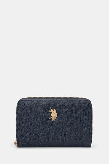 Peňaženka U.S. Polo Assn. Jones dámska, tmavomodrá farba, WEUJE8659WVP