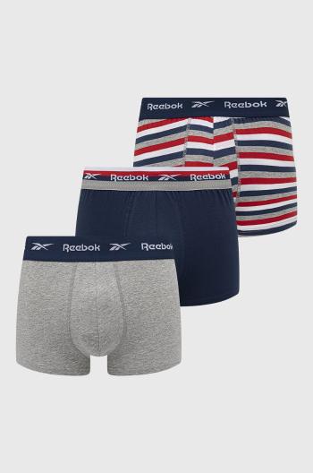 Boxerky Reebok pánske, tmavomodrá farba