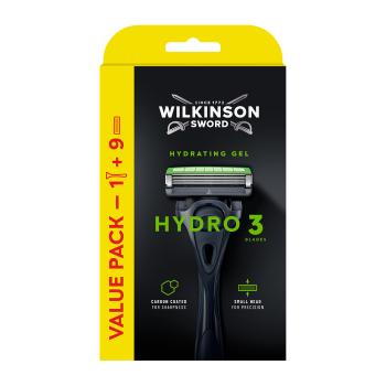 Wilkinson Sword Holiaci strojček Hydro 3 Skin Protection + 9 hlavíc