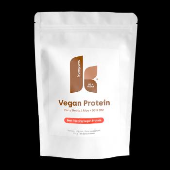 KOMPAVA Vegan protein čokoláda-pomaranč 525 g 15 dávok