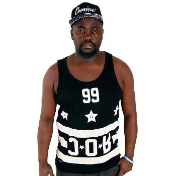 Rocawear Hoodstar Black Flag Tank Top Black R1401T052-100 - XL