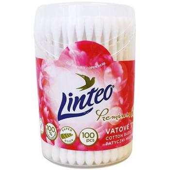 LINTEO Vatové tyčinky Premium (100 ks) (8594008878898)