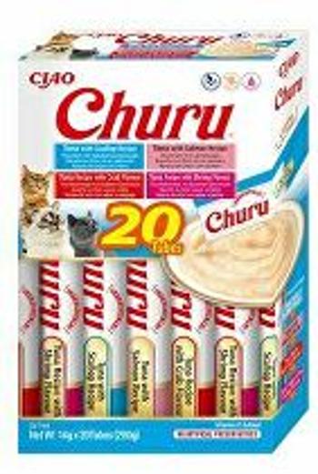 Churu Cat BOX Tuna Seafood Variety 20x14g