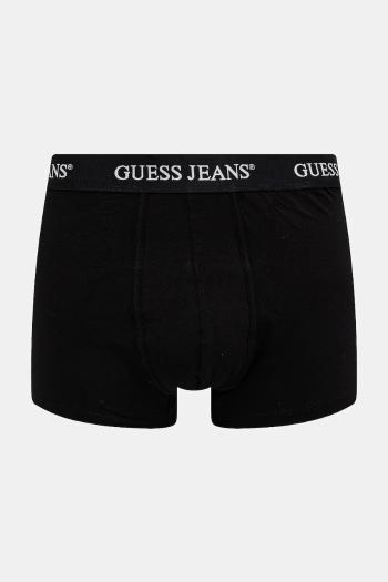 Boxerky Guess Jeans 3-pak pánske, čierna farba, M4BZ48 K6YW1