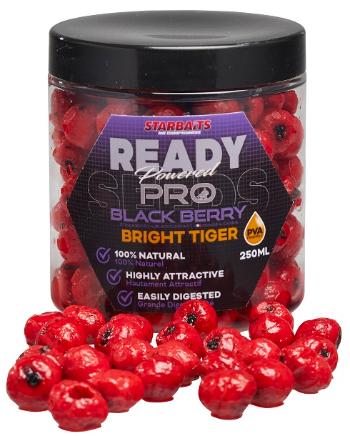 Starbaits tigrí orech ready seeds bright tiger 250 ml - pro blackberry