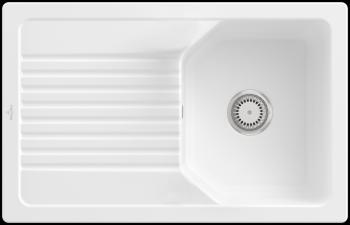 VILLEROY & BOCH VILLEROY & BOCH - Keramický drez Villeroy &amp; Boch Linara 45, 338401RW Stone White 338401RW