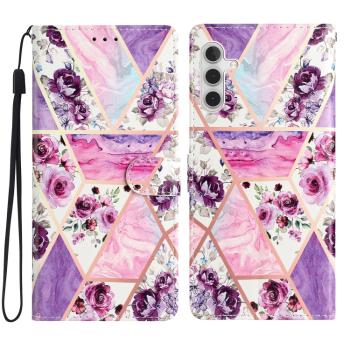 ART Peňaženkový kryt pre Samsung Galaxy A55 5G PURPLE MARBLE