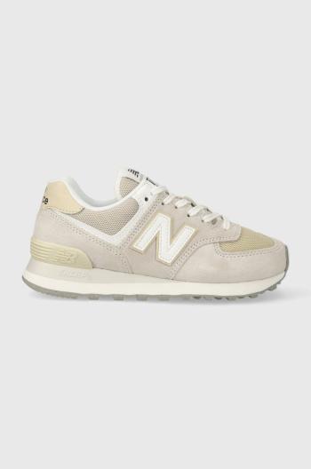 Tenisky New Balance U574FOG šedá farba