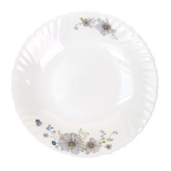 Cegeco HLBOKÝ TANIER AMELIA 22 CM, OPÁLOVÉ SKLO