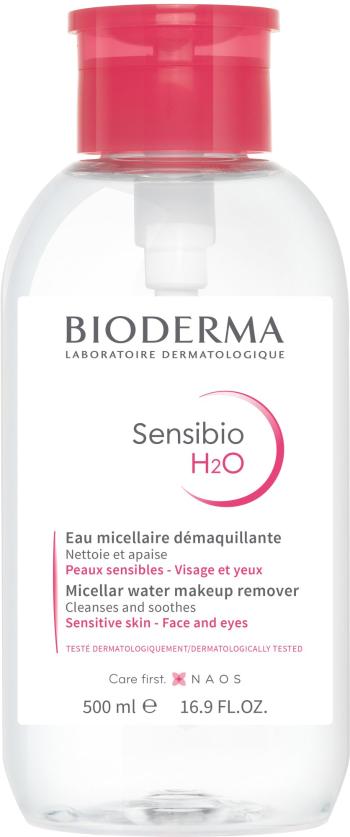 BIODERMA Sensibio H2O micelárna voda pre citlivú pleť s pumpou 1x500 ml 500 ml